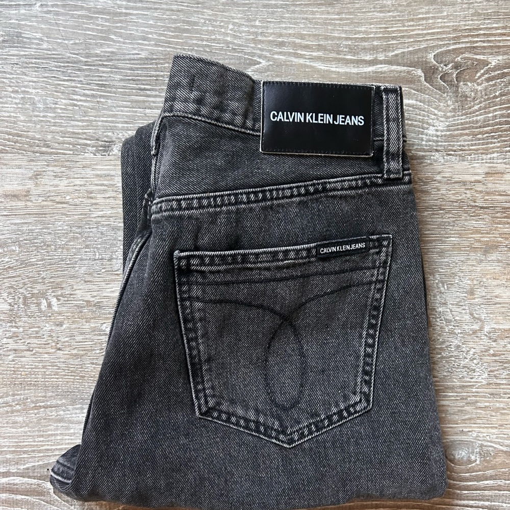 Calvin Klein Mens 29x32 Black Jeans